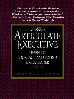 cover image of The Articulate Executive